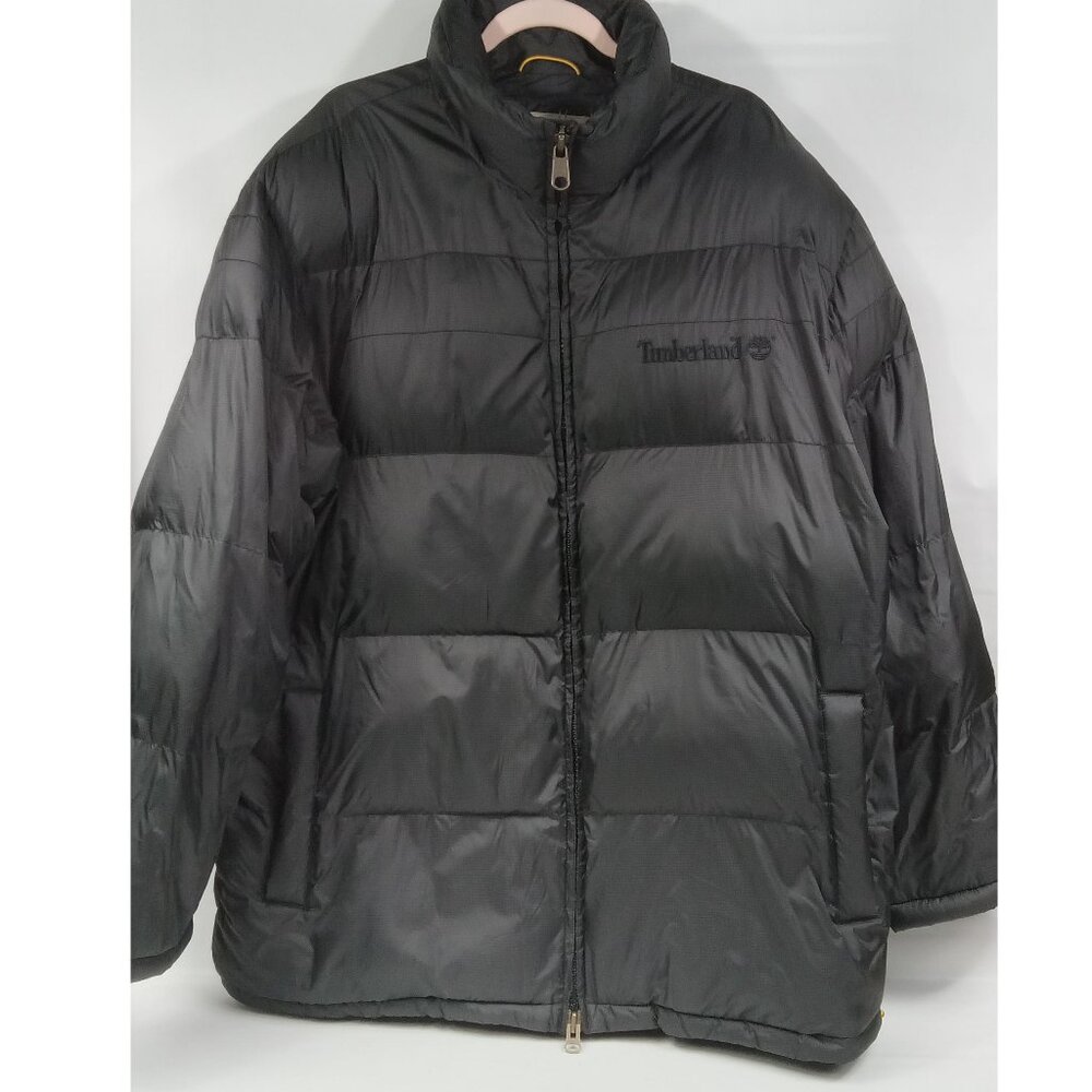 Timberland Mens Long Puffer Coat Size XL